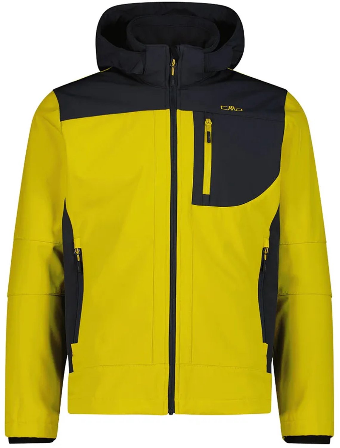 Cmp 3a01787n Softshelljack Geel 3XL Man