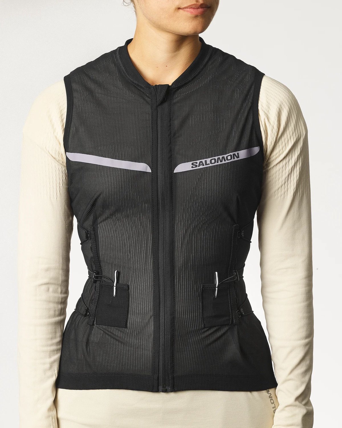 Salomon Dames Model Flexcell Pro W Rug Beschermer Protector /38 Zwart