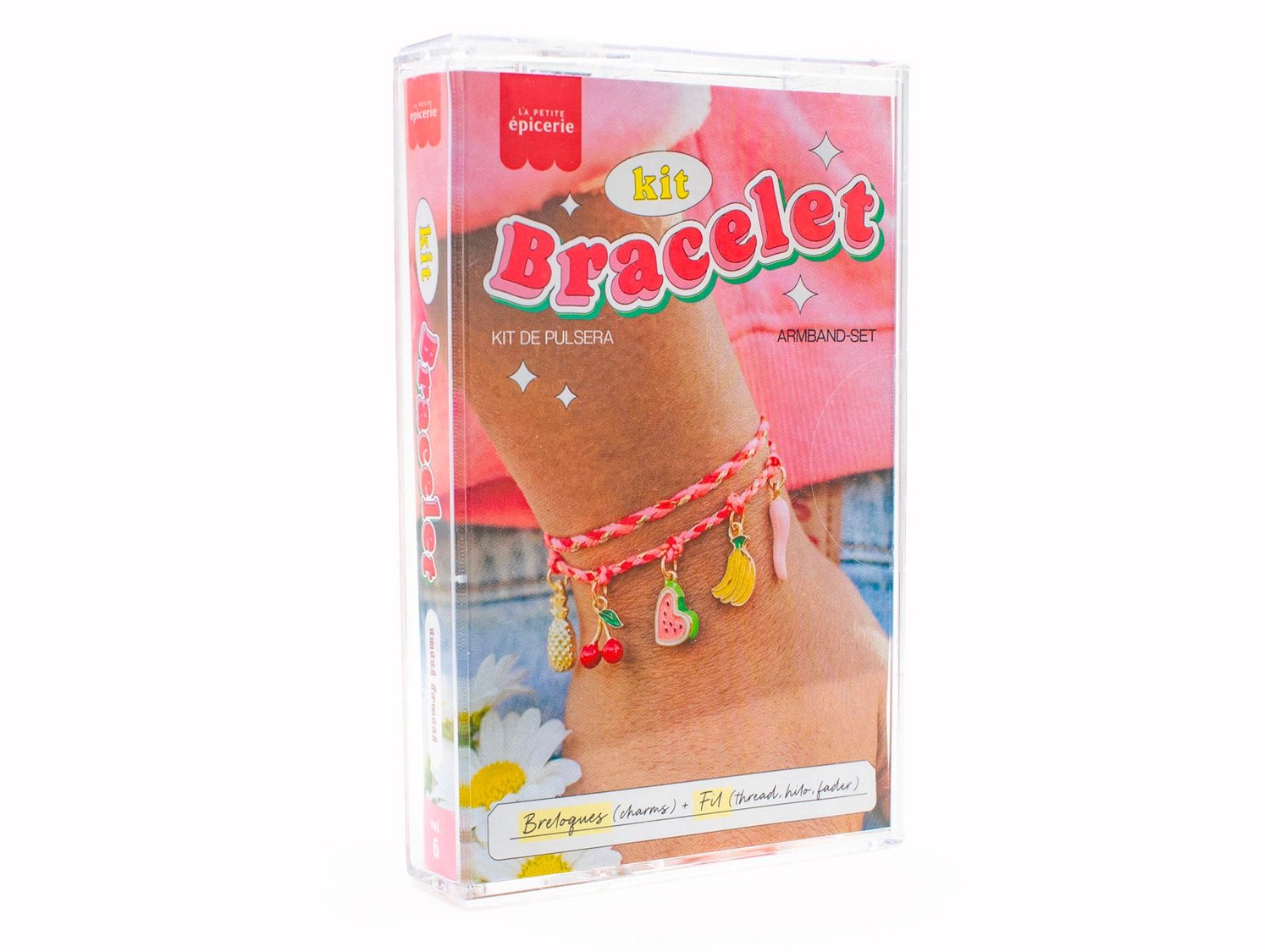 La Petite Épicerie DIY Armband Maken – Cassette Tutti Frutti Vol. 6, Sieraden Maken Kit en Creatieve Hobbyset