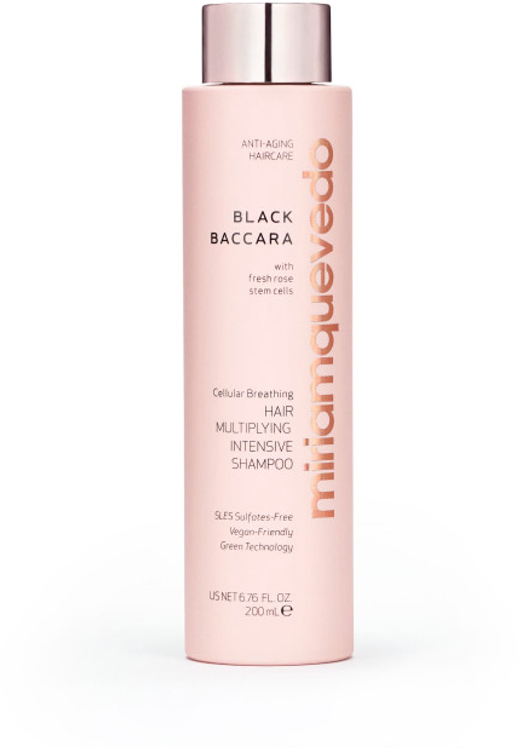 Black Baccara Cellular Breathing Hair Multiplying Intensive Shampoo 6.76 oz 200mL