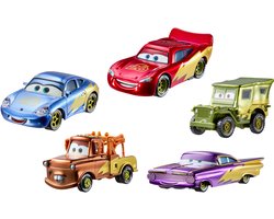 Disney en Pixar Cars Race om de 20ste Verjaardag van Radiator Springs te Vieren - Set van 5