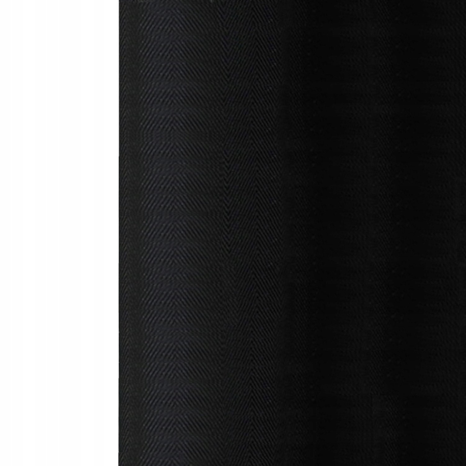 PRESTIQUA Zwarte Gordijnen Salon Visgraat 210x245cm - Semi-verduisterend