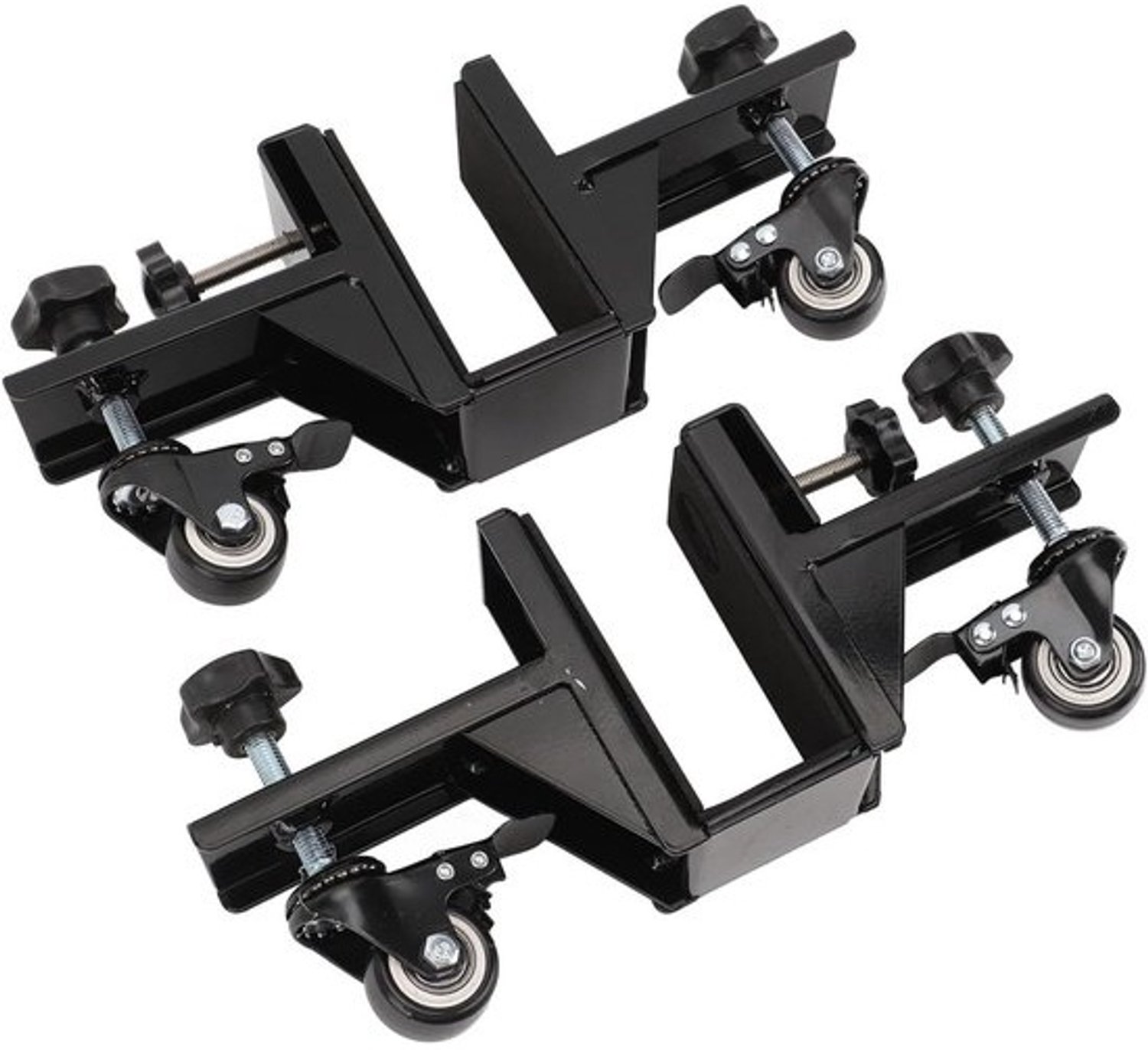 Stalen deurpaneelwagen - Deurmover voor panelen - Zware objecten verplaatsen - 360 graden zwenkwielen - 16 cm - Zilver
