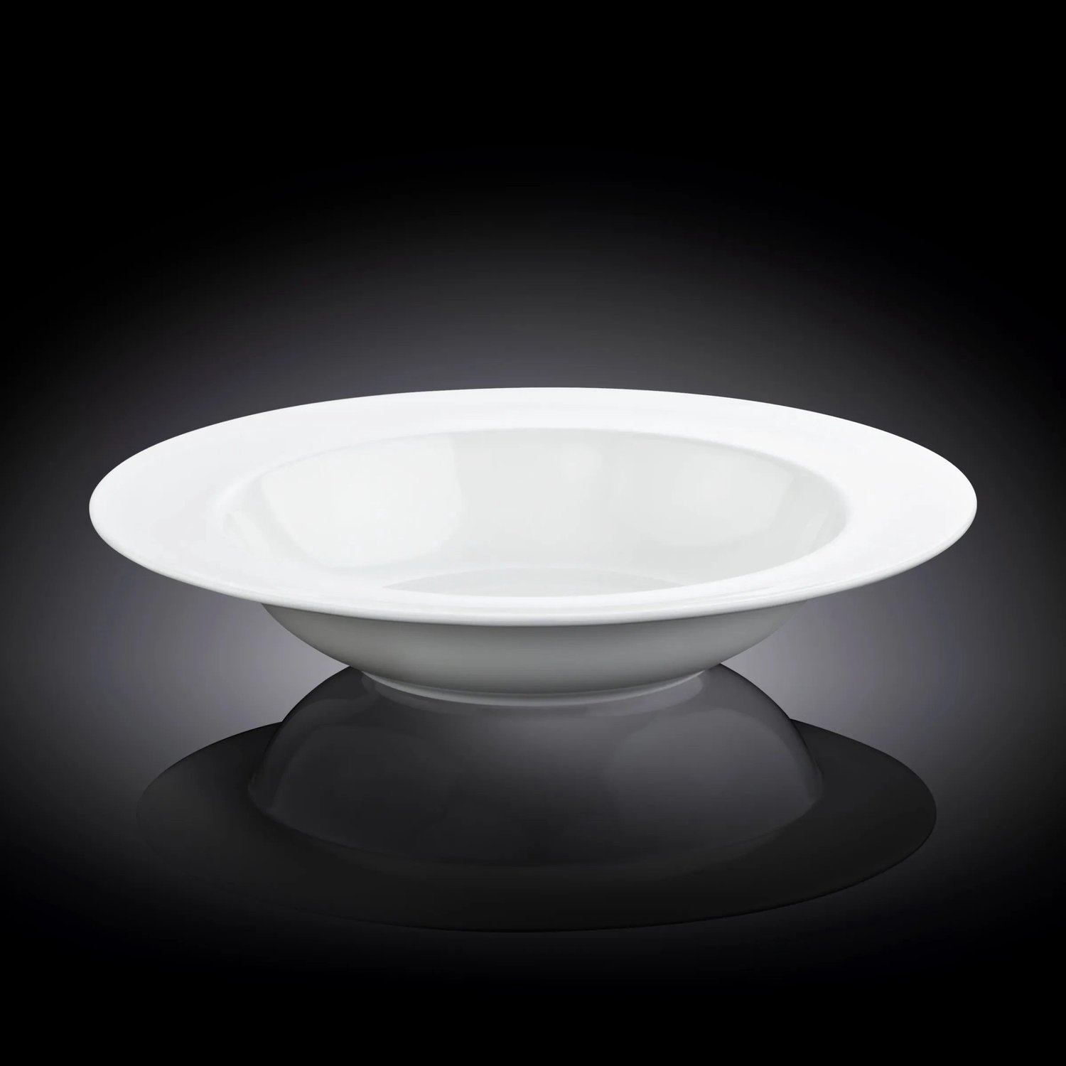 Wilmax England Diep bord porselein wit 25.5 cm 600 ml