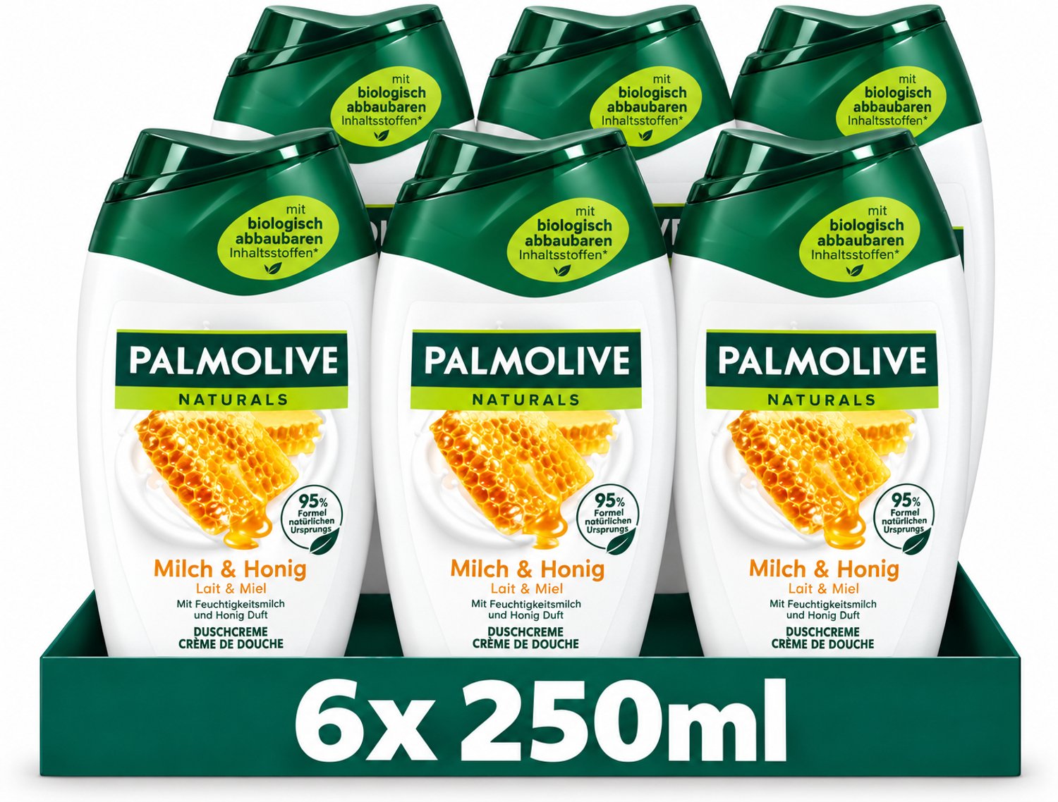 Palmolive - Douchegel - Milk & honey - 6x250ML