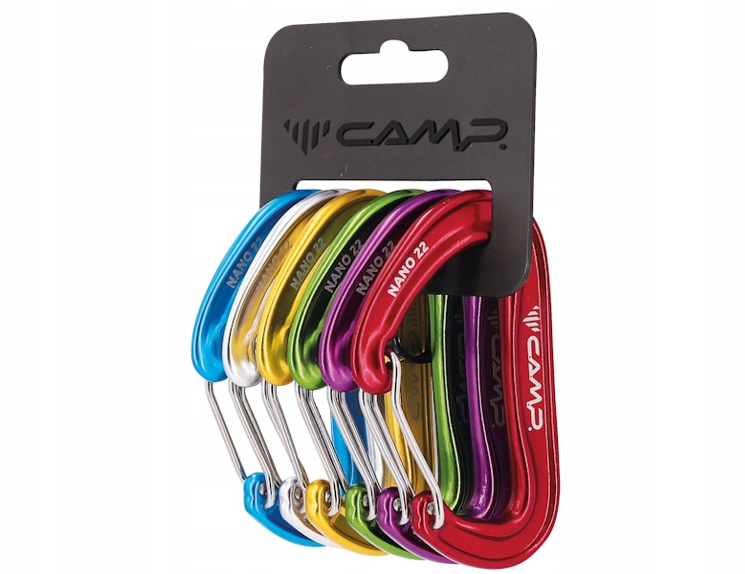 Ultralichte Karabiner Set - 6 Stuks - Klimsport & Alpinisme