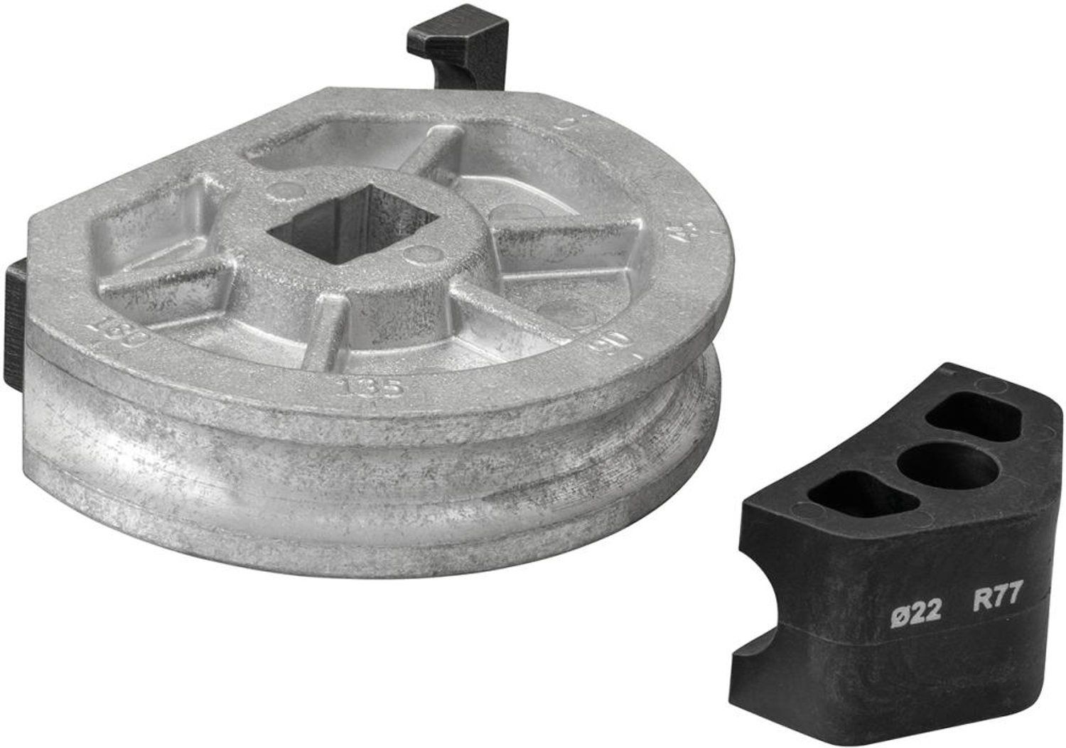 Buigsegment en glijstuk D22 R77 REMS REMS
