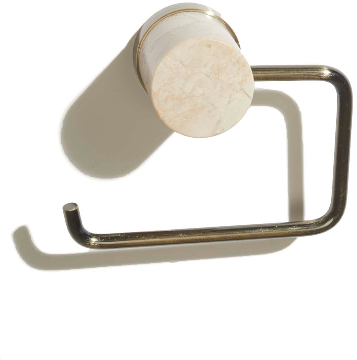 Blake Toiletrolhouder Desert | Beige | Natuursteen / Metaal