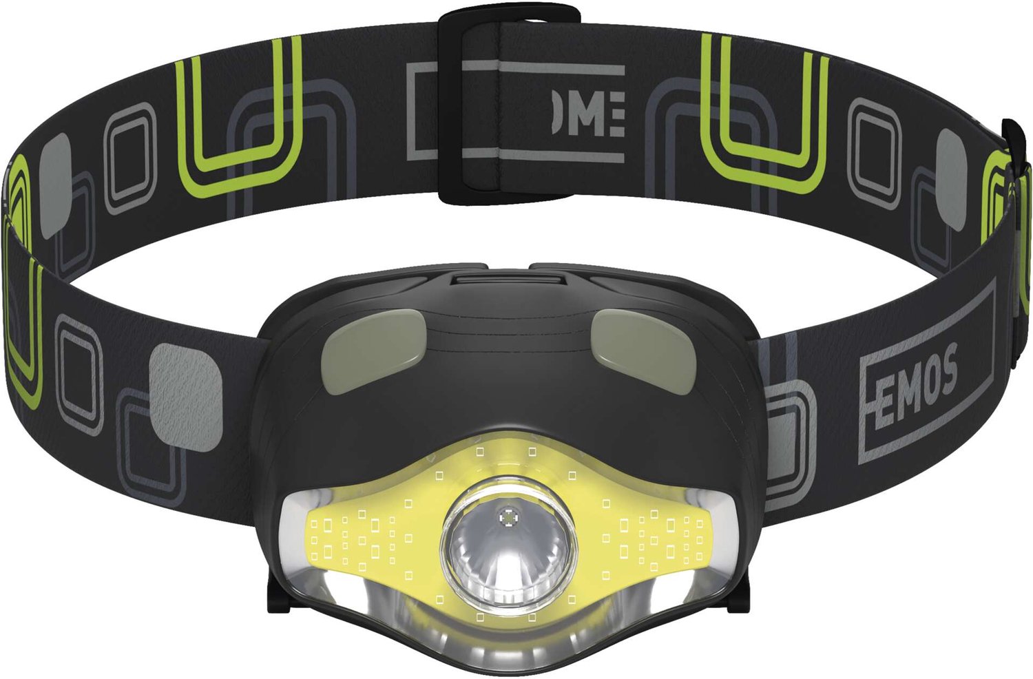 EMOS COB-LED + LED-hoofdlamp, 220 lm, 100 m, 3x AAA, P3536