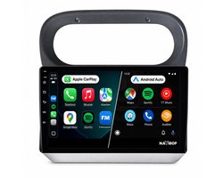 Navibop Autoradio geschikt voor Renault Twingo 2005 t/m 2013 - Draadloos Apple CarPlay & Android Auto - 9 inch touchscreen - Android 15 - 2GB/64GB - Navigatie - Bluetooth - DAB+ ready - 2 din - 2005 2006 2007 2008 2009 2010 2011 2012 2013