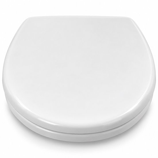 WC-Bril met Softclose - Toiletbril Wit - Duurzaam Duroplast - Afklikbaar met Quick Release - RVS-Scharnieren