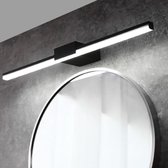 Manzibo Moderne Wandlamp - Badkamerlamp - Badkamer - Spiegel Lamp - Badkamerverlichting - Spiegelverlichting - Muurlamp - LED - Zwart