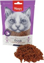 Wanpy soft oven-roasted duck jerky strips (80 GR)