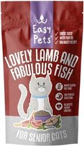 Easypets lovely lamb & fabulous fish senior kattenvoer