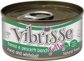 Vibrisse Cat Jelly Tonijn / Witvis 70 GR (24 stuks)