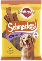 Pedigree Smackos Multimix Hondensnacks - 9 x 20 stuks
