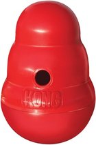 Kong Wobbler - Hondenspeelgoed - Rood - S - 15 x 11 cm