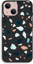 CaseCompany® - iPhone 13 hoesje - Terrazzo N°13 - 100% Biologisch Afbreekbaar - Duurzaam - Biodegradable Soft Case - Milieuvriendelijke Print op Achterkant - Zwarte Zijkanten - Bescherming Ov