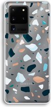 CaseCompany® - Galaxy S20 Ultra hoesje - Terrazzo N°13 - Soft Case / Cover - Bescherming aan alle Kanten - Zijkanten Transparant - Bescherming Over de Schermrand - Back Cover