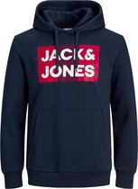 JACK&JONES JJECORP LOGO SWEAT HOOD Heren Trui - Maat XL