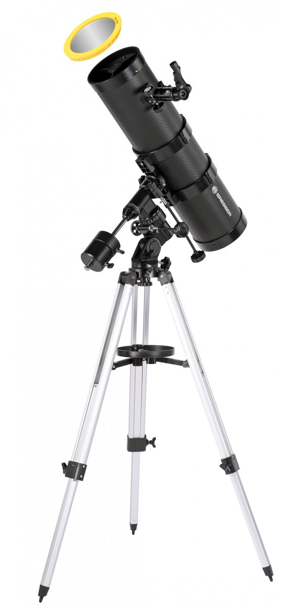 Bresser Telescoop - Pollux 150/1400 - Met Zonnefilter en Smartphonehouder