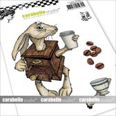 Carabelle Studio Cling stamp A6 Caffeine