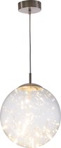 MLK - Hanglamp 7064 - 1 Lichts - ø 30 cm - Doorzichtig