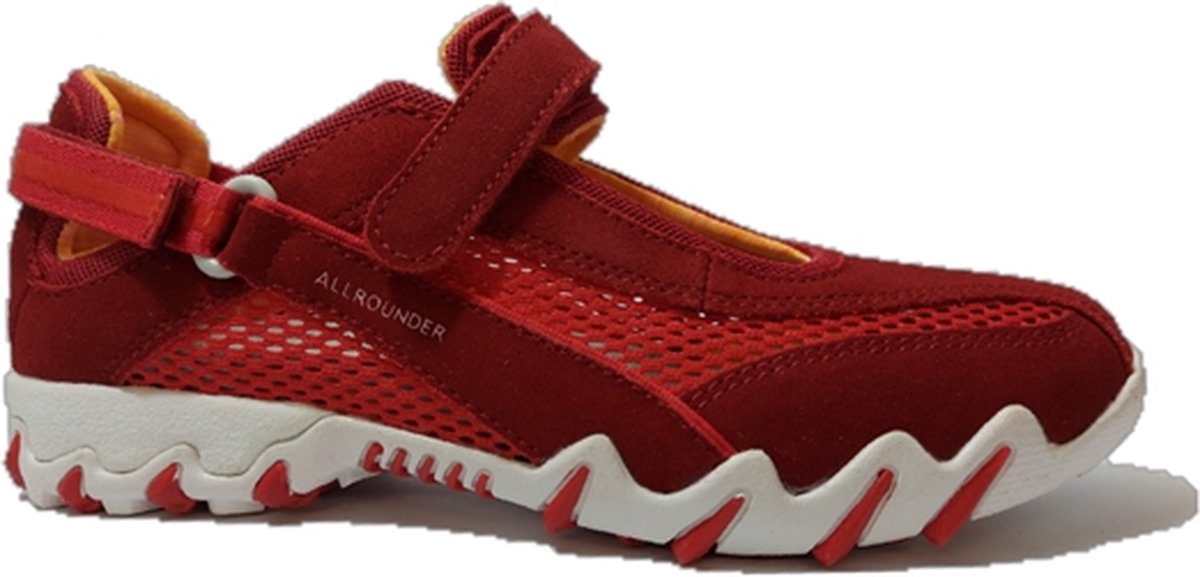 mephisto allrounder - NIRO C. SUEDE - - Kleur: Rood - Maat: 40