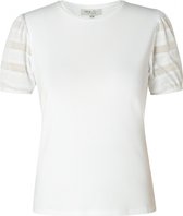 IVY BEAU Tanya T-shirt - White - maat 38