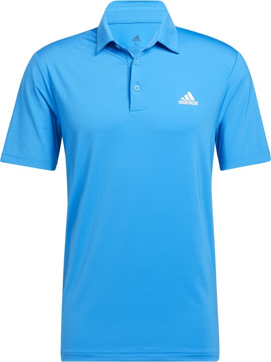 Adidas Poloshirt Ultimate365 Heren Polyester Blauw Maat S