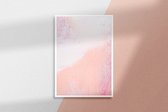 Poster Pink Marble #2  - 61x91cm - Premium Museumkwaliteit - Uit Eigen Studio HYPED.®