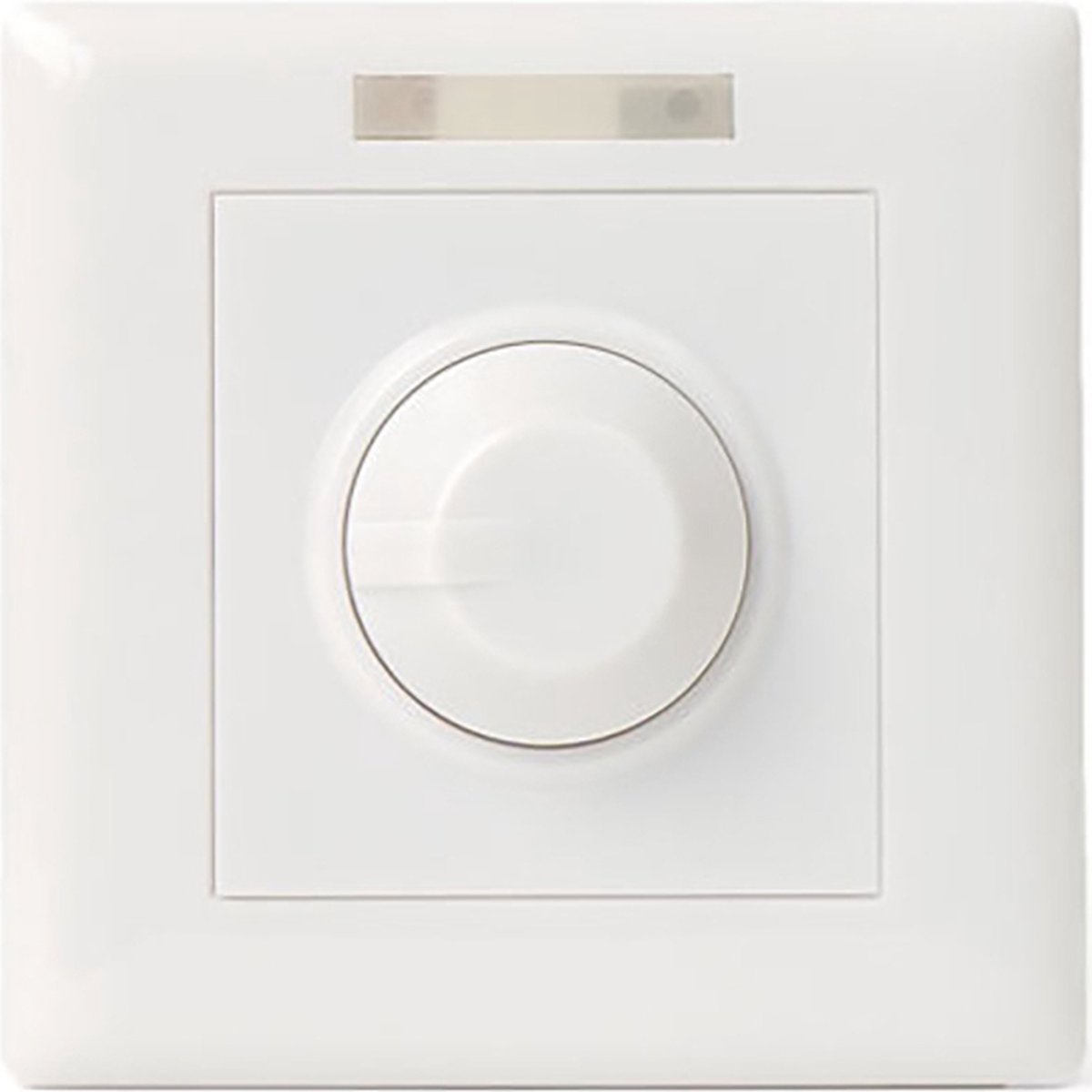 LED Dimmer - Rimo Dimmy - Opbouw - 0-10V - 800W - Afstandsbediening - Enkel Knop - Incl. Afdekraam - Wit