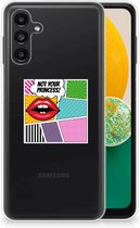 Telefoon Hoesje Geschikt voor Samsung Galaxy A13 Silicone Back Case Popart Princess