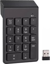Draadloos numeriek toetsenbord - Numerieke toetsenborden - Plug & play - Wireless numpad - 2.4 Ghz - Zwart