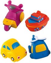 Canpol Babies TRANSPORT Set van rubberen badspeelgoed met watertip 4 stuks - 12m+ 12+ manden