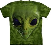 T-shirt Green Alien Face 3XL