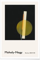 JUNIQE - Poster László Moholy-Nagy - Bauhaus 1922 N1 26 -13x18 /Geel &