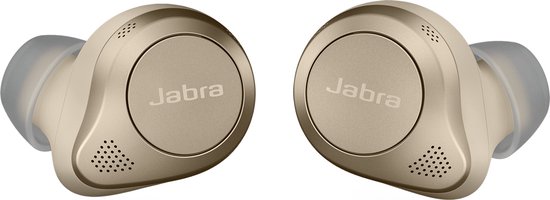 Jabra elite 85t - volledig draadloze in-ear oordopjes met noise cancelling - goud beige