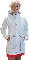 Witte dames regenjas / parka HafenCity® van BMS S