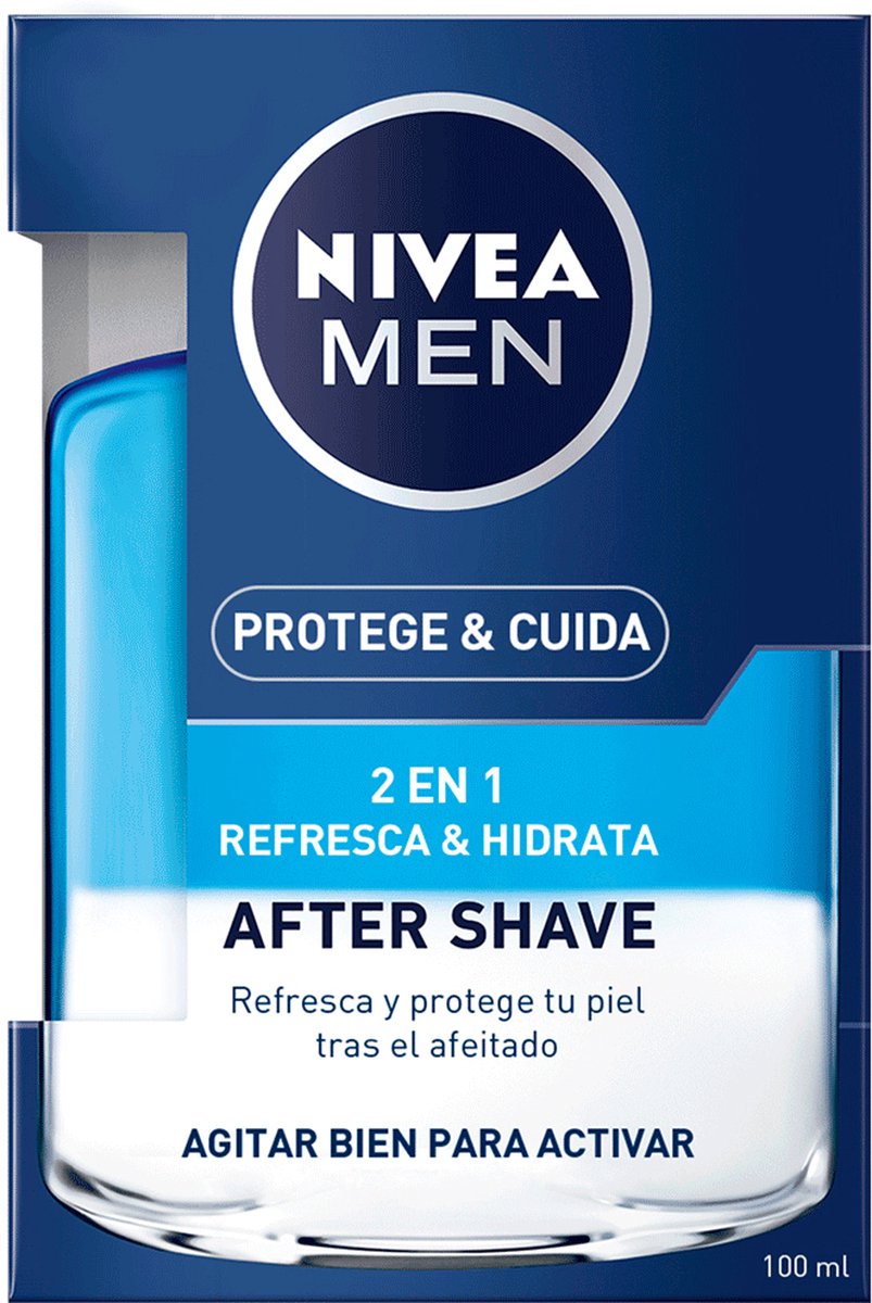 Nivea Men Protege & Cuida After Shave 2 en 1 100ml - NIVEA