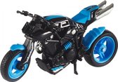 Hot Wheels Speelgoedmotor X-blade Junior 25 Cm Zwart/blauw