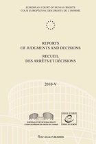 Reports of Judgments and Decisions / Recueil Des Arrets Et Decisions Vol. 2010-V