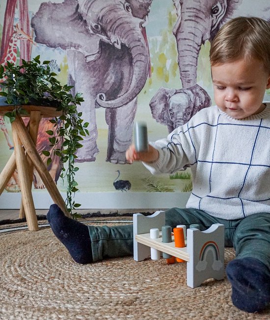 Tryco Baby Jeu du Marteau en Bois