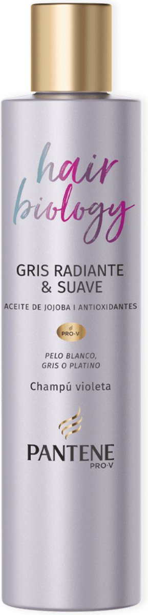 Shampoo Hair Biology Gris Radiante Pantene (250 ml)