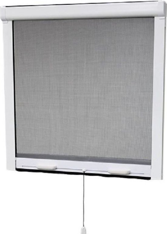 PVC oprolbaar insectenhor voor raam - H145 x L100 cm