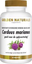 Golden Naturals Carduus Marianus (60 veganistische tabletten)