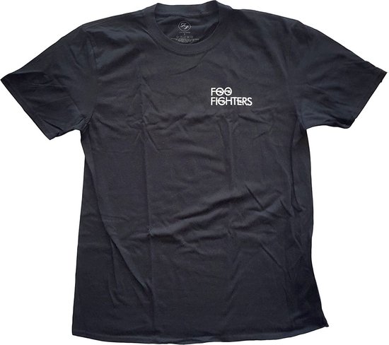 Foo Fighters - Flash Logo Heren T-shirt - L - Zwart