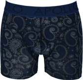 Apollo | Boxershort heren paisley blue | 3-Pack | Maat XXL | Heren boxershort | Ondergoed heren | boxershort multipack | Boxershorts heren