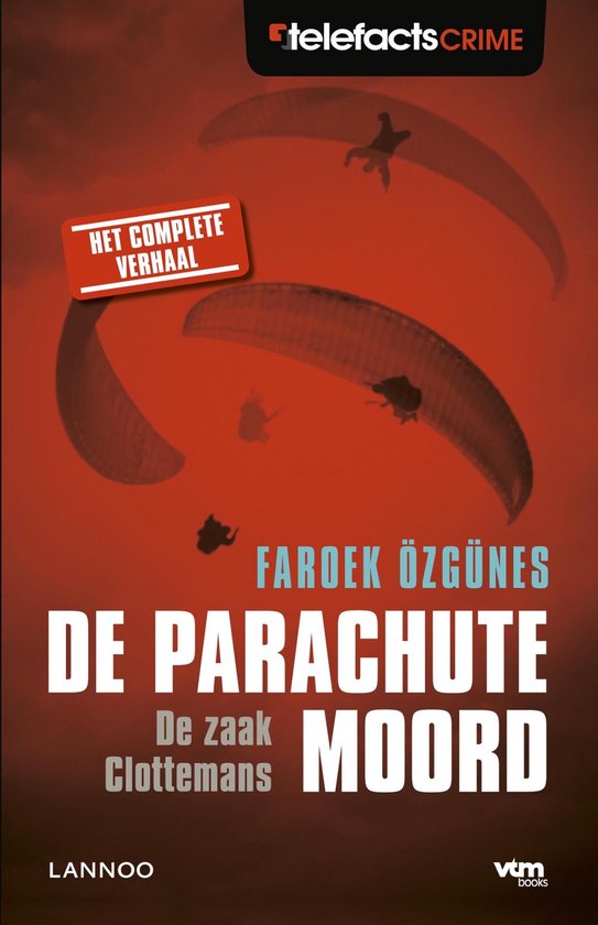 Cover van het boek 'De parachutemoord'