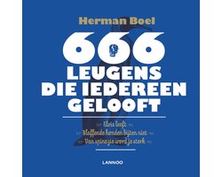 Omslag van 666 leugens die iedereen gelooft